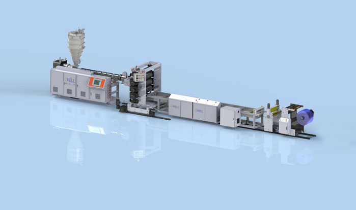 PVC soft curtain sheet extrusion line,Highly transparent PVC curtain