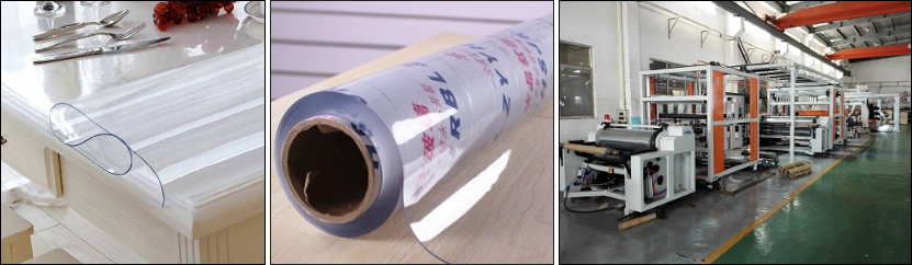 PVC Highly Transparent sheet extrusion line PVC Highly Transparent sheet extrusion line