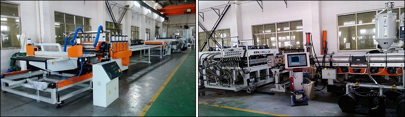 PP Hollow Construction Plate Extrusion Line PP Hollow Construction Plate Extrusion Line
