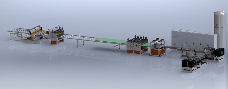 XPS Polystyrene Foam Board Extrusion Line