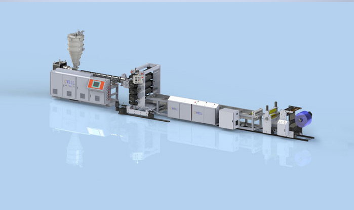 PVC Highly Transparent Curtain Sheet Extrusion Line