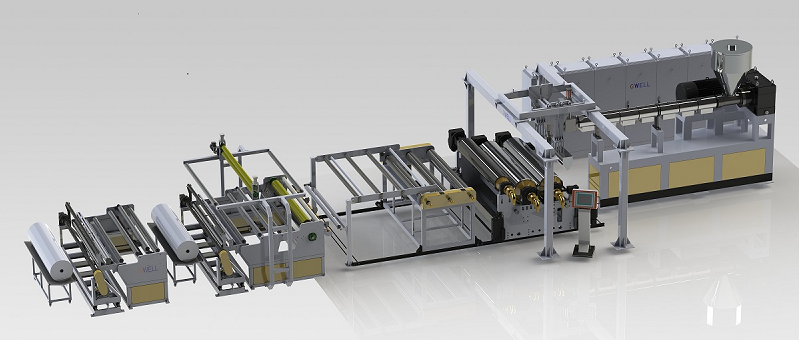 EVA Solar Film Extrusion Line,EVA Glass Film Production Machine