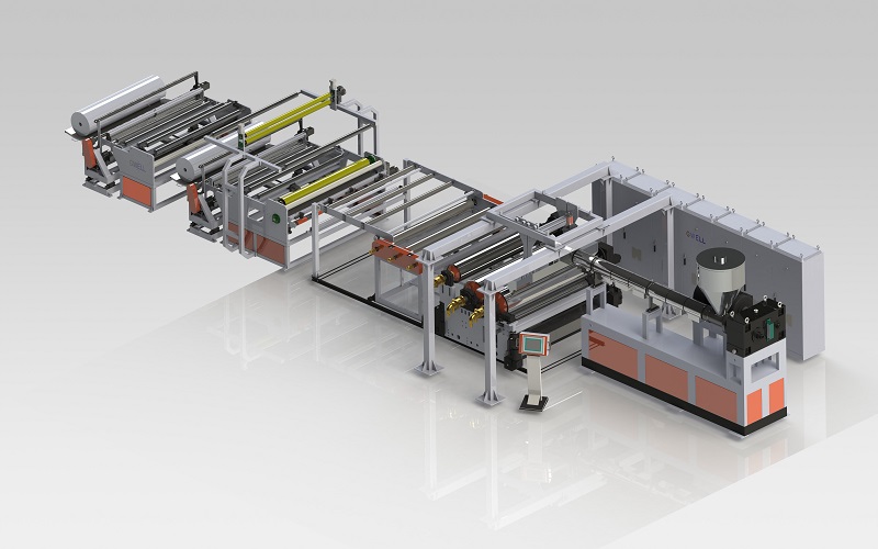 PVB SGP Film Extrusion Line,SGP PVB Glass Film Production Machine