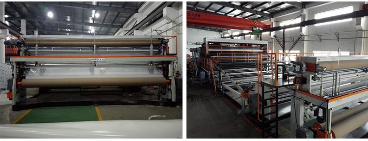 PE Extra-wide Waterproof Membrane,Geo-membrane Extrusion Line