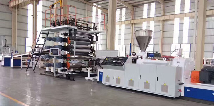 SPC One-step Floor Extrusion Line