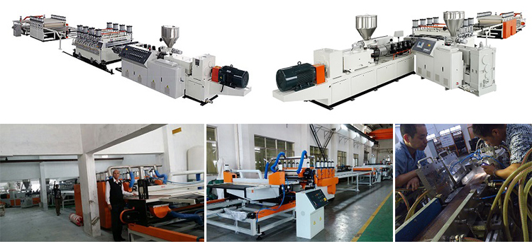 WPC Floor Extrusion Line