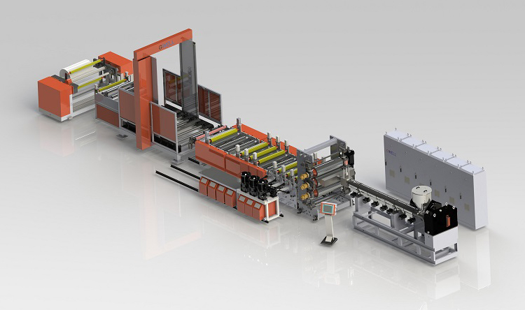 MDO Longitudinal Stretching Film Extrusion Line